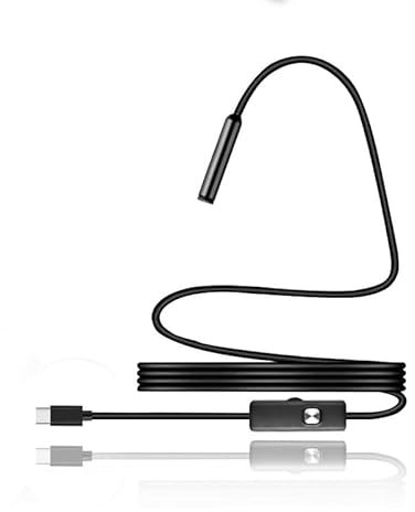 Endoskopkamera mit Licht, 1920 HD Endoskop-Kamera Handy mit 8 LED Licht, Rohrkamera Endoscope Camera, Wasserdicht IP67 für Android & iOS (16.4 ft / 5m)