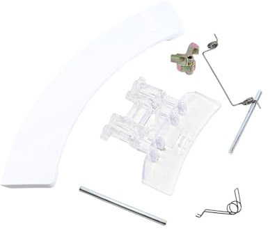 Marel Shop® - Maniglia Maniglietta Kit Completo Impugnatura Oblò per Lavatrice compatibile con Electrolux Zanussi Rex per Modelli : EWF106410A - EWF1264EDU - EWS1052EDU - EWS11254EDU