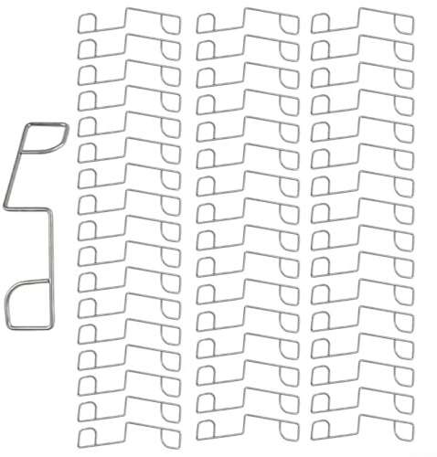 Stainless Steel Fence Panel Wedges Anti Rattle Clips for Garden Security Outdoor Fencing for STABILIZER Panel Support Gap Filler Metal Post Fasteners 25 PCS(50pcs)
