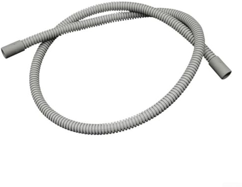 10 mm Ablaufrohr für Wäschetrockner von For Midea, für Haier & für Siemens mit Adapter, unterstützt effizienten Wasserablauf und Maschinenschutz (0,8 m)