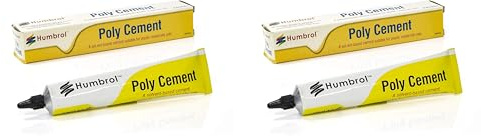 Humbrol 24 ml Large Tube Poly Cement (Pack of 2)