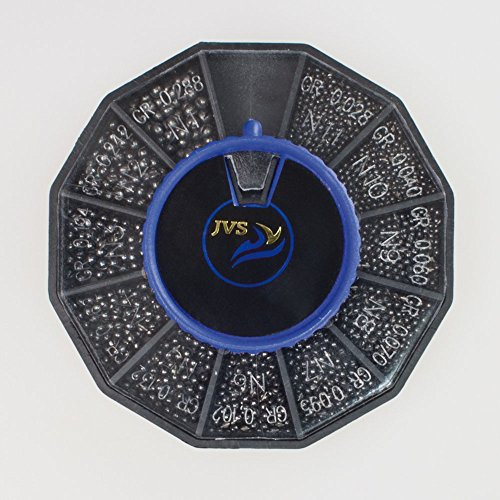 JVS Weichblei Bleischrot Verteiler Box (Spalt- Klemmblei) 235g