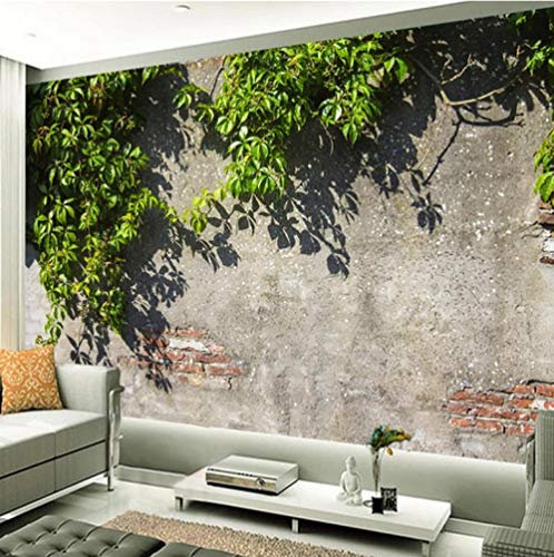 3D Papier Peint Intissé Mur végétal Peinture Murale Photo Mural Moderne Poster Salon Chambre Mur de fond Chambre des Enfants Bureau Décoration de Maison 200x140 cm