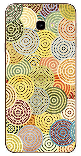 NOVAGO Compatible avec Samsung Galaxy J4 Plus/J4 +/J4 Core -Coque Souple Solide Anti Choc avec Impression (1 Coque, Ronds)