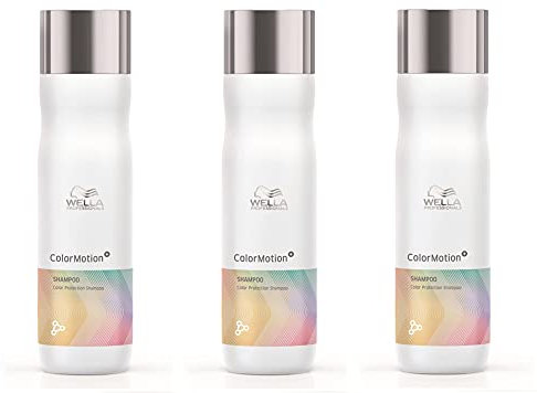 3er Feuchtigkeitsspendendes Shampoo Wella System Professional ColorMotion+ 250 ml