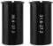 Fulushou 2 PCS Seat Post Adapter Bike Aluminum Alloy Bicycle Seatpost Tube Adapter Reducing Sleeve for Mountain Bike Road Bike Travel Bike Black (31.6mm Turn 27.2mm/30.8mm Turn 27.2mm)