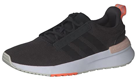 adidas Damen Racer Tr21 Running Shoe, Carbon Cblack Vappnk, 37 1/3 EU