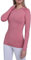 TCA SuperThermal Maglia Termica Donna Manica Lunga - Intimo Termico Donna Invernale - Maglietta Termica Sportiva - Maglie Termiche - Maglia Intima Quickdry - Rose Foncé, M