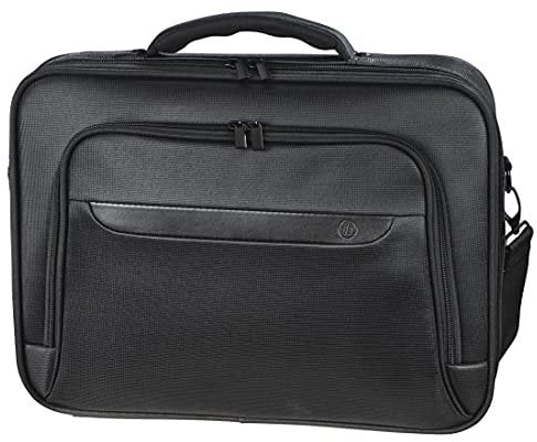 Hama Laptop Tasche bis 17.3 Zoll (Notebook Tasche für Laptop, Tablet, MacBook, Chromebook bis 17,3 Zoll, Umhängetasche als Arbeitstasche oder Schultasche für Herren und Damen) schwarz