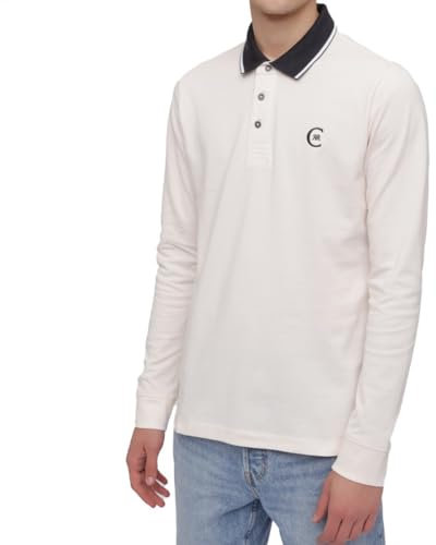 Cerruti 1881 Polo Manches Longues uni Fillipo - XXL Rose Clair