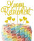 GotGala Tortenaufsatz Happy Retirement, goldfarbener Glitzer, Ruhestand, Kuchendekorationen in Herzform, für Ruhestand, Party-Zubehör, 7 Stück