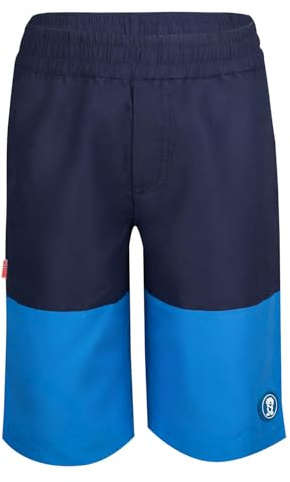 Trollkids Kids Kroksand Shorts 164, Navy/Glow Blue