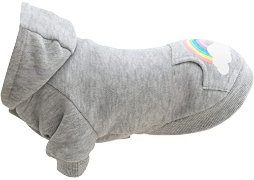 TRIXIE Jerseys & Sweatshirts - Rainbow Falls Sweatshirt, XXS, 24 cm, Hellgrau