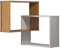 Inter-Furn Mestre Wandeckregal, Kiefer Weiß/Honig, 60 x 66 x 20 cm