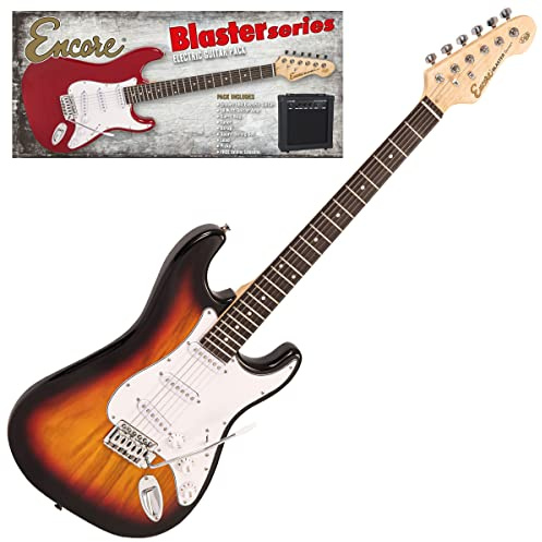 Encore E60 Blaster E-Gitarren-Set, Sunburst