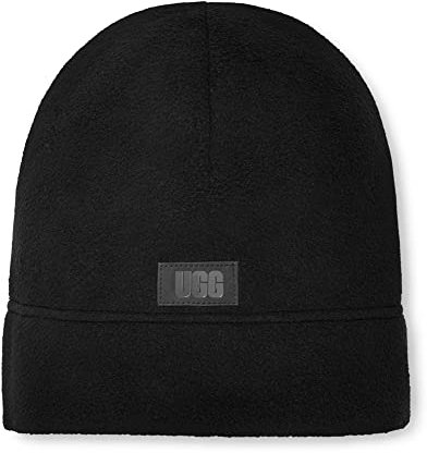 UGG Fleece Beanie, schwarz, Gr. -