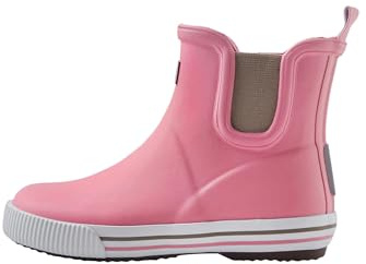 Reima - Ankles Regenstiefel für Kinder - Gummistiefel für Jungen und Mädchen, flexible Laufsohle, reflektierende Details, herausnehmbare Einlegesohlen - Unicorn pink, 27