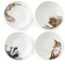 Wrendale Designs Royal Worcester - Set di 4 ciotole per pasta in ceramica, 22 cm