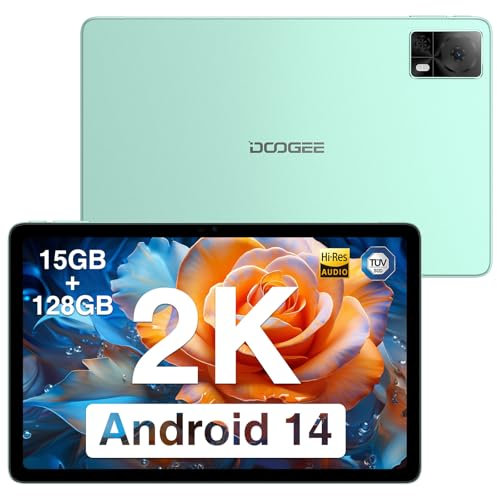 DOOGEE T20S Android Tablet 10.4 Zoll,Android 14 Tablets PC,15GB(8+7) RAM+128GB ROM(1TB TF), T616 Octa-core 2.0GHz, 4G LTE/5GWifi/2k 2000x1200 FHD, 13MP+5MP/7500mAh/ GMS/Widevine L1/GPS/BT5.0/OTG