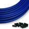 Fahrrad Schaltzughülle ⌀ 5 mm, 4 Meter, gerollt, farbig, Farben zur Auswahl, Schaltaußenhülle 5mm, Außenhülle Schaltzug Bowdenzug (Schaltzughülle, blau)
