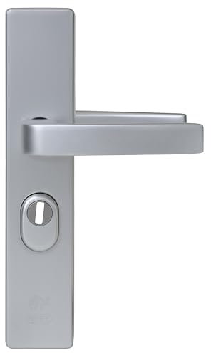 Nemef 9341720590 sicher.beschlag 3417-II 55mm Türschloss, Gray