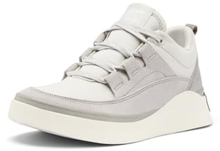 Sorel Women's Out N About IV Low Sneaker WP, Moonstone, Sea Salt, 8.5 UK