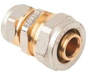 Suinga Manchon réduit de 20 à 16 mm pour tube multicouche de compression 20 mm, pas besoin de machine à presser, gris.