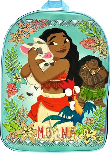 Ruz Lizenzierter Kinder-Schulranzen-Rucksack, 38,1 cm, Mehrfarbig, Large, Moana