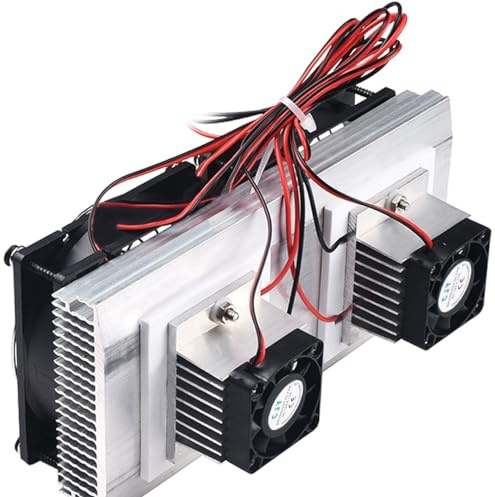 Yrhrol Mini condizionatore d'aria DC 12 V fai da te termoelettrico Peltier sistema di raffreddamento del dissipatore di calore modulo di conduzione del frigorifero semiconduttore sistema di
