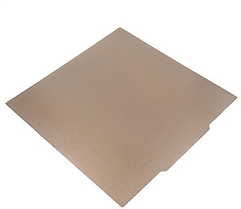 3D-Drucker-Bauplatte, Beidseitig PEI-beschichteter, Flexibler Federstahl-Magnetbasissatz für CR 10 Maximum, ohne Kleber, Kaltprägung für PLA, ABS, TPU, TETG, Nylon