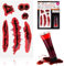 Kit de Faux Sang Halloween, Blessure Halloween Tatouages, Halloween Fake Blood Effets Spéciaux Réaliste, Faux Sang Pour Effets Spéciaux, Halloween Maquillage, Réaliste, Lavable, Vampire, Zombie