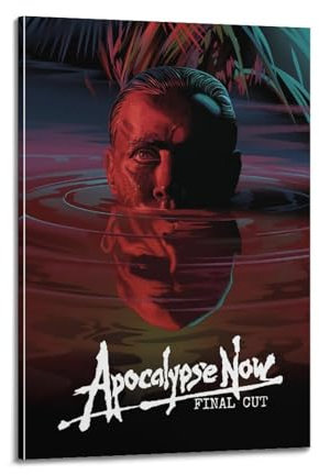 nshdahns Apocalypse Now Final Cut Poster, Wandkunst, Vintage-Kunst, Raumdekoration, ästhetisches Schlafzimmer-Poster für Schlafzimmer, 30 x 45 cm, Rahmenstil