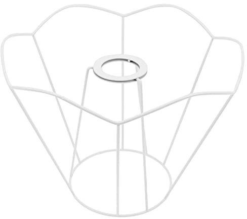 CRILSTYLEO Lampenschirmrahmen lampenschirme für tischlampe deckenlampe abdeckung Lampenschirm für Schreibtischlampe Lampenschirmhalterung Käfig Lampenschirmring-Monteur Käfigschutz