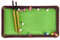EHJRE Miniatur-Billardtisch im Maßstab 1/64, Miniatur-Personen-Accessoire, Fotografie-Requisiten, Maßstab-Szenen, Diorama-Figuren für Sandtisch