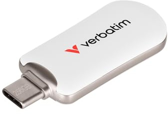 Verbatim Plectra USB-C Flash Drive 256GB weiß