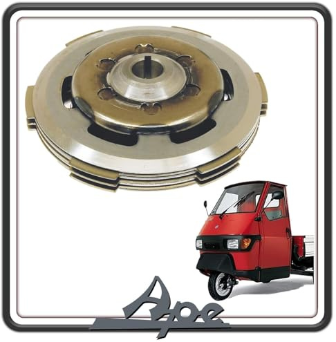 KIT FRIZIONE (6 MOLLE - 3 DISCHI) PER PIAGGIO APE 50 TUTTI I MODELLI - VESPA 50 - VESPA 125 FL FL2 - VESPA HP 50 125 ORIGINALE.