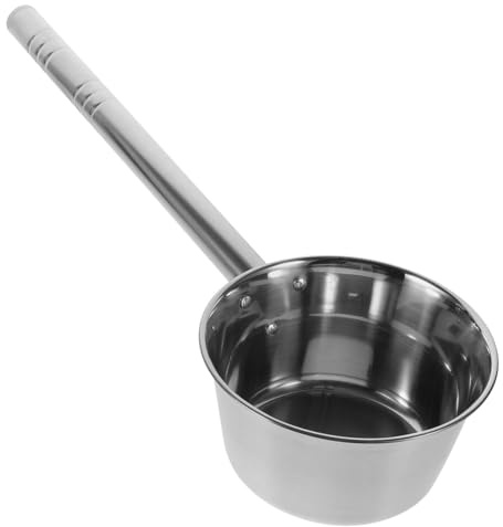 TOYANDONA Louche à Long Manche En Acier Inoxydable 30 Cm, Cuillère à Eau Cuisine Robuste, Accessoire Polyvalent Pour Maison Et Restauration, Écope Ergonomique Pour Lavage Et Service