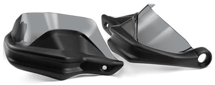 Motorrad Handschutz Für SYM Joymax Z 300 Z300i Für Z300 Plus Roller Handprotektoren Erweiterungen Kit Handschutz Wind Abdeckung(Black - Smoky Gray)