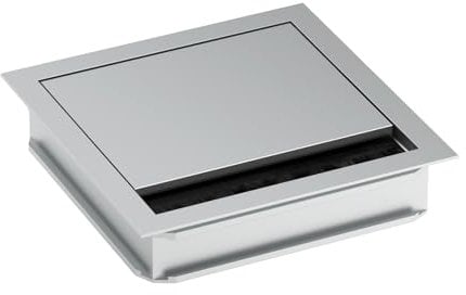 Bachmann 930.310 Loop Square Kabeldurchf hrung eckig Alu