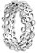 Sofia Milani - Damen Ring 925 Silber - mit Zirkonia Steinen - Ornament Kreise Ring - 10086 - (50 (15.9))