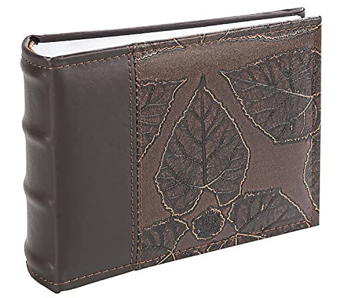 Natur inspiriertes Einsteckalbum für 100 Fotos 10x15 - Kleines Fotoalbum zum Einstecken mit Langlebigen Taschen & Extra Platz für Notizen | Einfache Handhabung | Photo Album als Geschenk für Familie