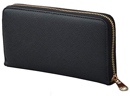 GRESEL Portafoglio Donna In SimilPelle, con Cerniera Zip e Portamonete