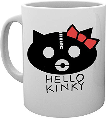 Hello Kinky Kaffeebecher Tassen Mug Cup