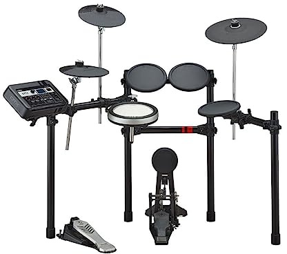 Yamaha DTX6K-X Electronic Drum Set with DTX-PRO Module, 70 Premium Customizable Kits, Kit Modifier Controls, USB Audio/MIDI, Silent Silicone Heads, DTX Touch Sound Editor Smart App