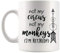 Retired Mug Retirement Cup Not My Circus Not My Monkeys Im Retired T Becher für Männer und Frauen