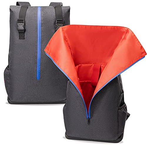 Jesper Skergren No. 1 - Wasserfester Rolltop-Rucksack mit großer Öffnung & Laptopfach (bis 17 Zoll) - Planenboden, wasserdichte YKK-Zipper - Für Schule, Uni, Arbeit