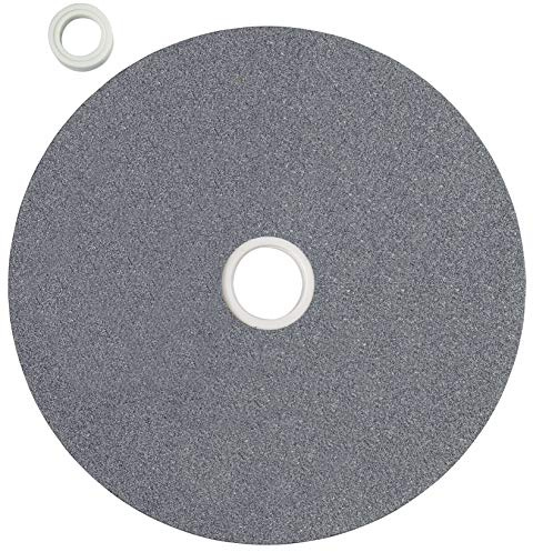 Original Einhell Schleifscheibe Ø 200 mm (Doppelschleifer-Zubehör, passend für die Einhell Nass-Trockenschleifer TC-WD 200/150 & TC-WD 150/200, 20-mm-Aufnahme)