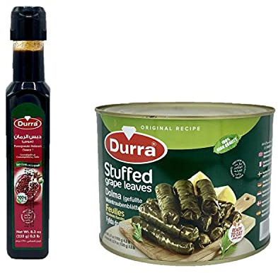 Feuilles de vigne farcies au riz et sauce à la mélasse - Durra