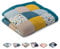 ULLENBOOM Krabbeldecke für Baby 140x140 cm, 100% OEKO-TEX Materialien, Made in EU, Dick & weich gepolstert, Dschungel - ideal als Babydecke, Krabbelmatte & Spieldecke Baby