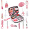 RoseFlower 14PCS Set de Trousse de Toilette pour Bébé Confort, Trousse de Soin Bébé Naissance avec Complète Accessoires Hygiénique pour Toilette & Soins Infirmiers Professionnels de bébé #4